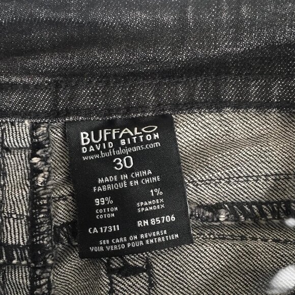 Buffalo David Bitton Jeans Womens 30 Sandrine Low Rise Cigarette Stretch Studded - Picture 6 of 16